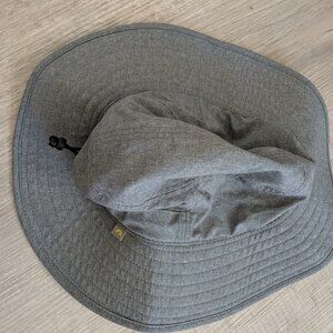 Solar Escape Bucket Boonie Hat Adult One Size Gray Hiking Camp Beach UV Explorer